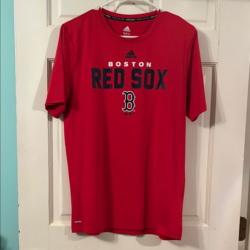 Adidas Red Boston Red Sox Men's Tee